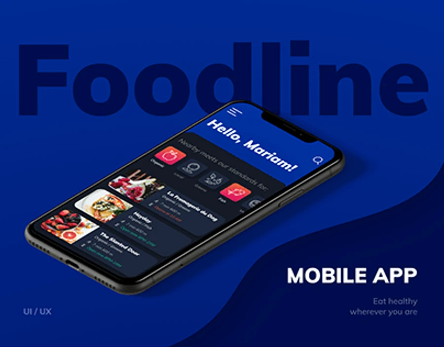 Healthy Restaurants — discovery app hero visual