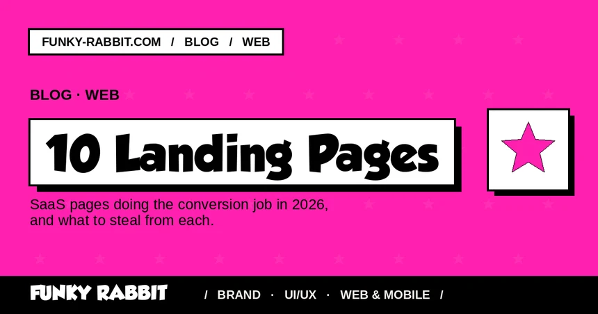 10 best SaaS landing pages of 2026 (and what to steal from each)