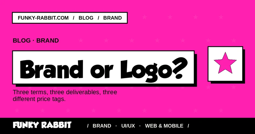 Brand identity vs visual identity vs logo (and why founders confuse them)